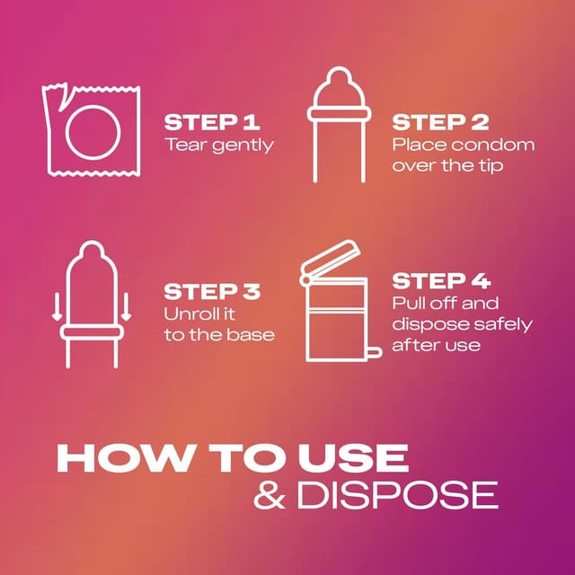 Thumbnail 6 de Durex Pleasure Me Condoms 12 pack 🛡