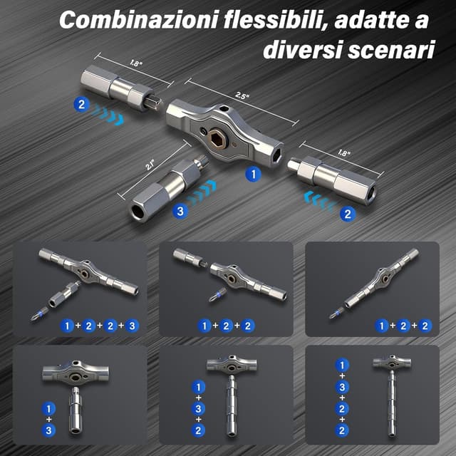 Detalle 2 de Koeutoze set cacciaviti magnetici 42 in 1