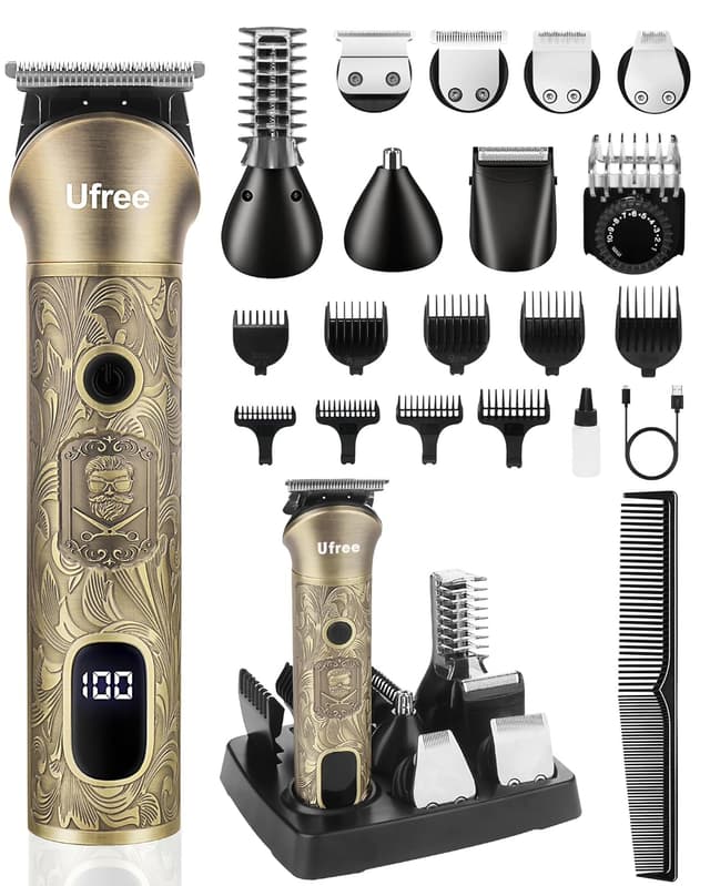 Imagen de Ufree Beard Trimmer 6500RPM cordless kit en OfertitasTOP