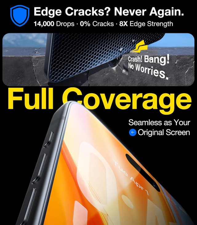 Thumbnail 4 de UltraGlass TOP 9H+ Armor for iPhone 15 Pro Screen Protector