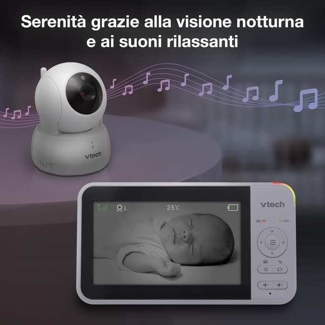 Thumbnail 6 de VTech VM924-2 baby monitor 2 telecamere 5" LCD đź‘¶