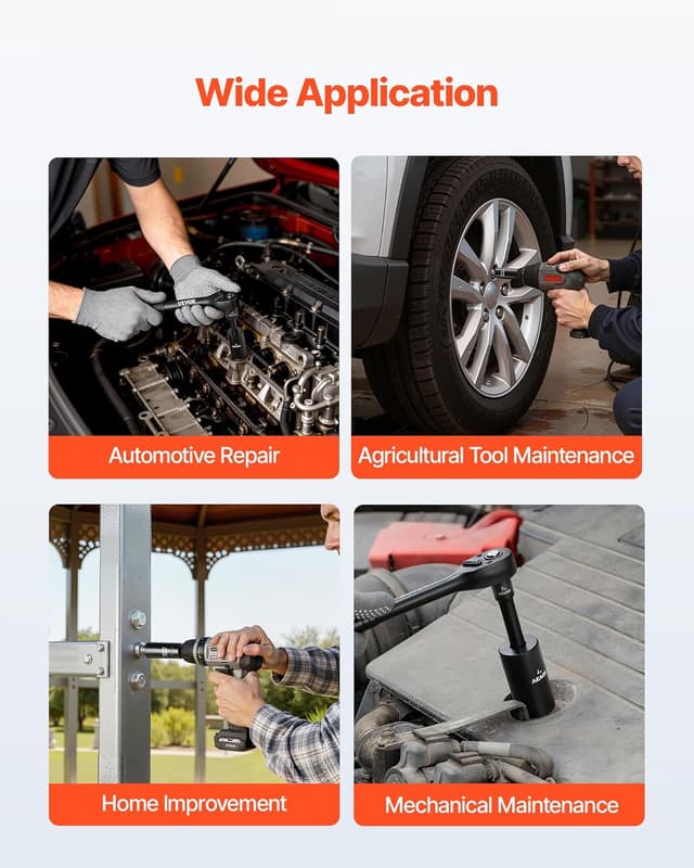 Thumbnail 4 de VEVOR Impact Socket Set 64-Piece