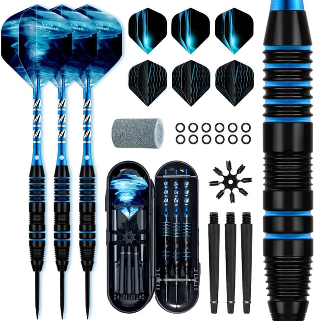 Imagen de XAWU 3 Pack Steel Tip Darts Set en OfertitasTOP
