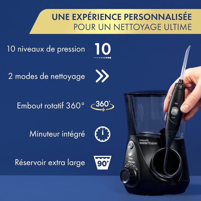 Thumbnail 4 de Waterpik WP-662EU Hydropulseur 10 niveaux