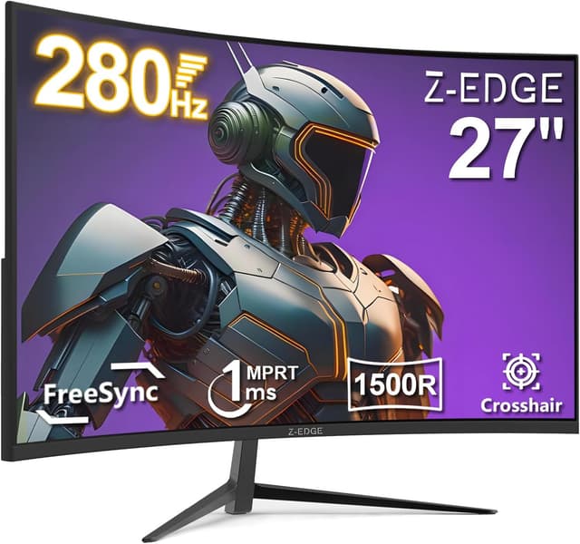 Detalle de Z-Edge UG27P 27 Zoll Curved 280Hz Gaming Monitor