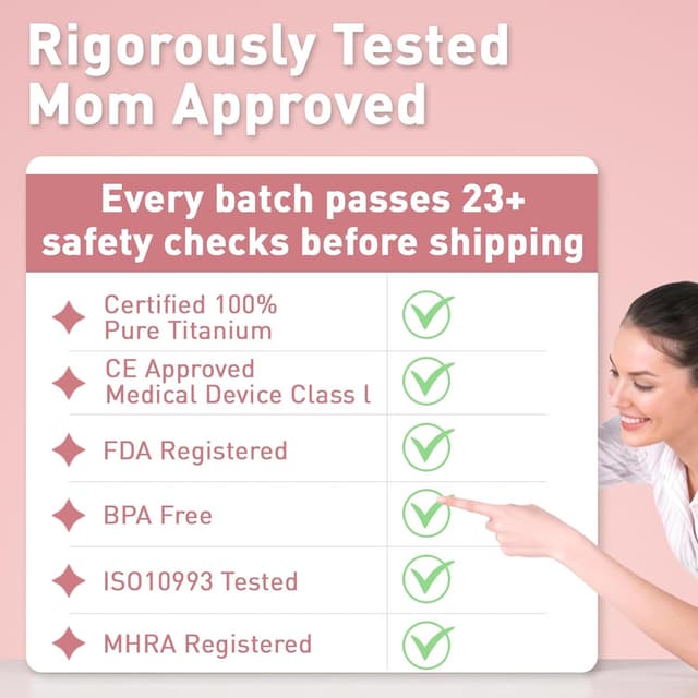 Thumbnail 4 de Titanium Nipple Shields for Breastfeeding