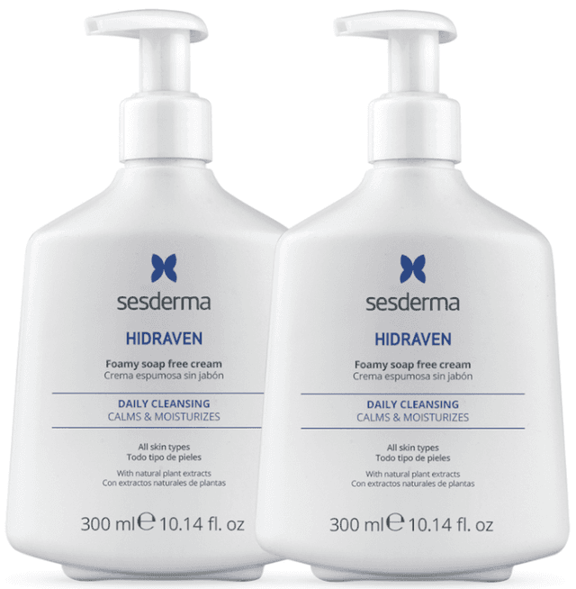 Imagen de Sesderma Hidraven Crema Espumosa sin jabón 2x300 ml en OfertitasTOP