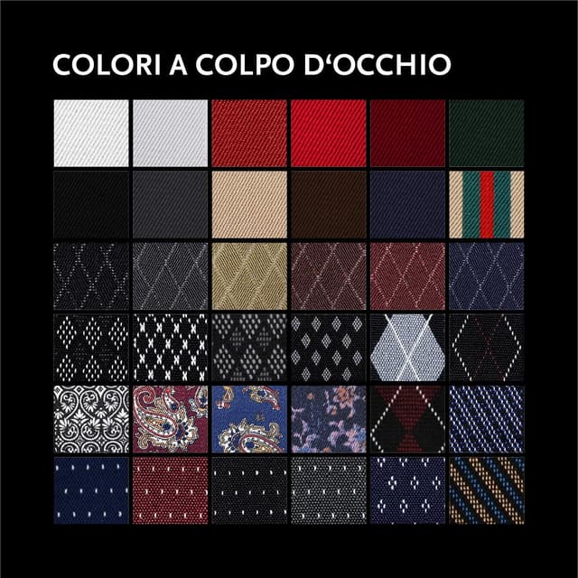 Thumbnail 4 de DonDon Bretelle uomo eleganti 3,5 cm