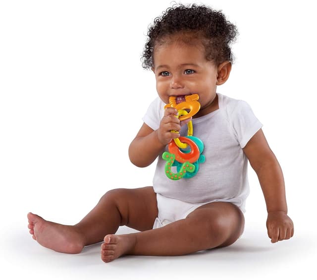 Thumbnail 4 de Bright Starts Soothers & Shakers 7 pièces anneaux de dentition
