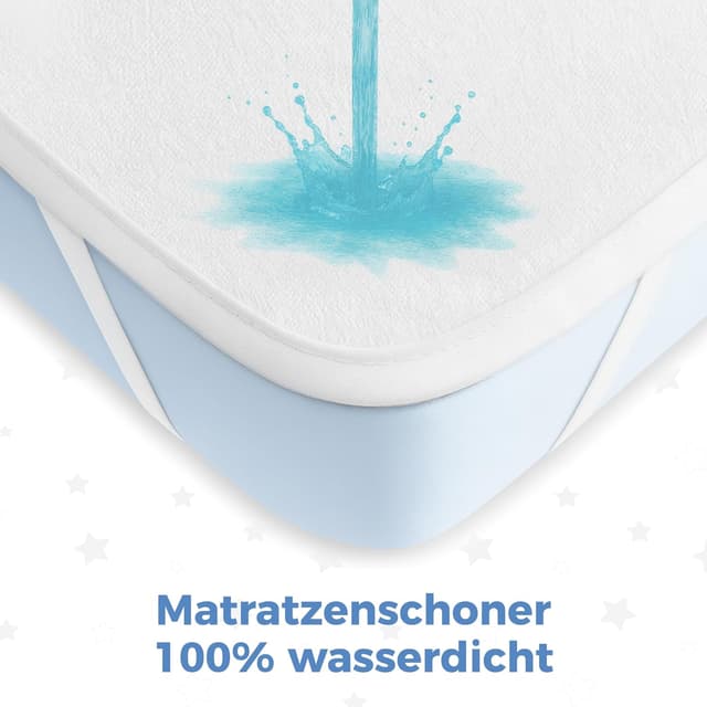 Detalle 2 de Dreamzie Set Spannbettlaken 50x83 cm