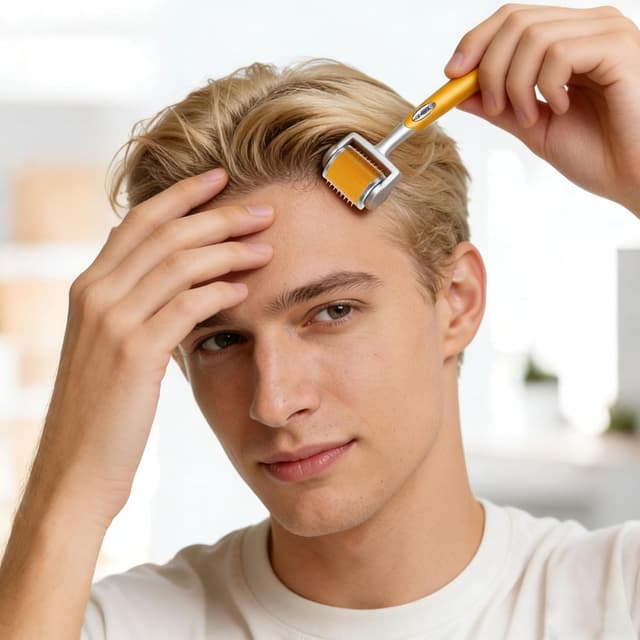 Detalle 2 de Ebeizi dermaroller 0,5 mm microneedling