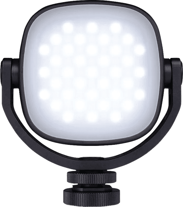 Detalle de Dörr LED Video Light MVL-77 – kompakte Tageslicht-LED für Video und Foto am Blitzschuh