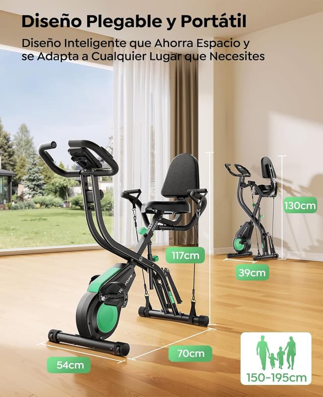 Thumbnail 6 de Toputure 2026 Bicicleta Estática Plegable