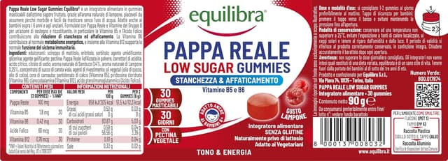 Thumbnail 1 de Equilibra Pappa Reale Gummies 30 pezzi