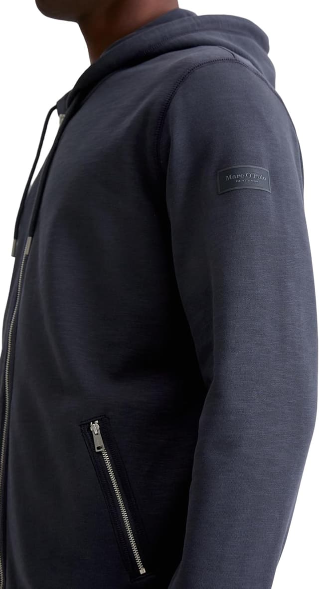 Detalle 2 de Marc O’Polo Herren 620401557056 Sweatshirt (1er Pack) – bequemer Pullover für den Alltag