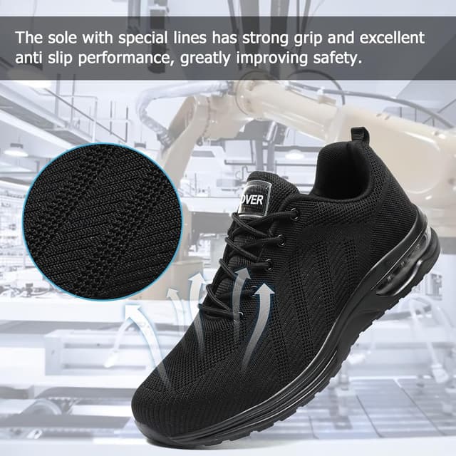 Thumbnail 2 de Lightweight Steel Toe Caps Trainers Safety Shoes