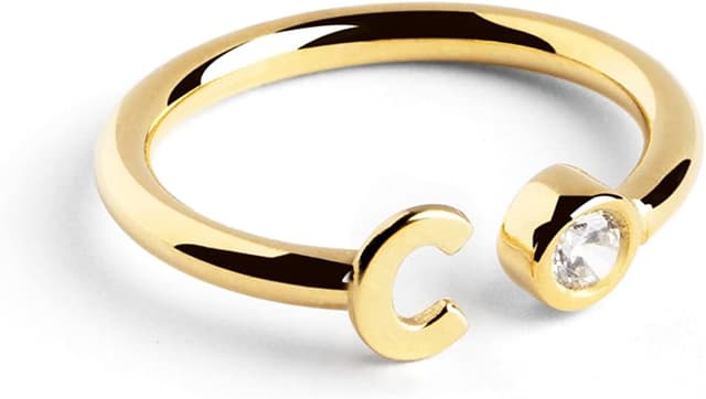 Thumbnail 6 de SINGULARU Letter Spark Anillo Ajustable 0,5 cm