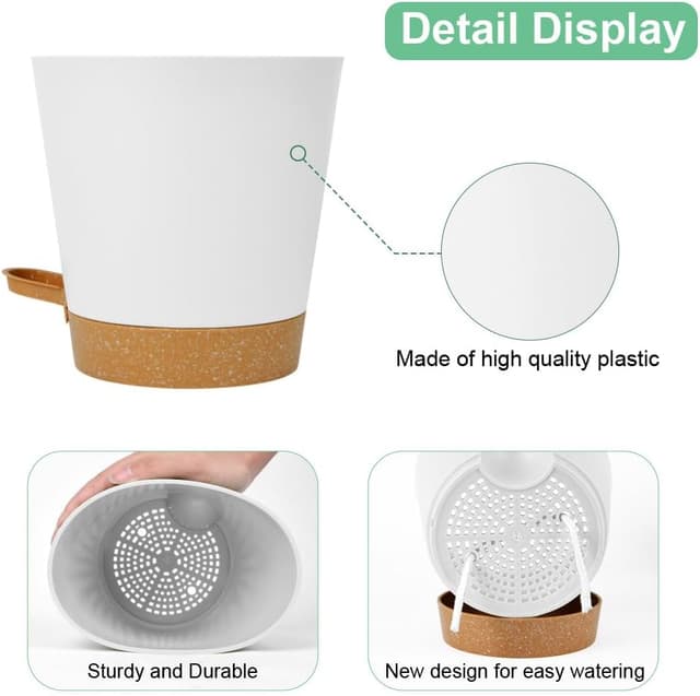 Detalle 2 de OFFCUP Vasi Autoirriganti 16,5cm