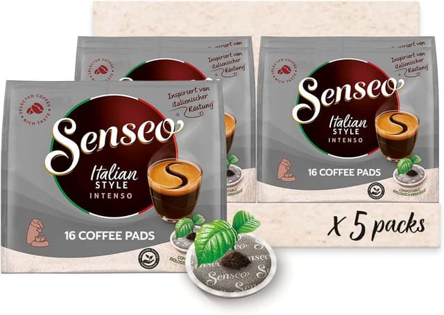Imagen de Senseo Lot de 5 dosettes Italian Style 560 g en OfertitasTOP