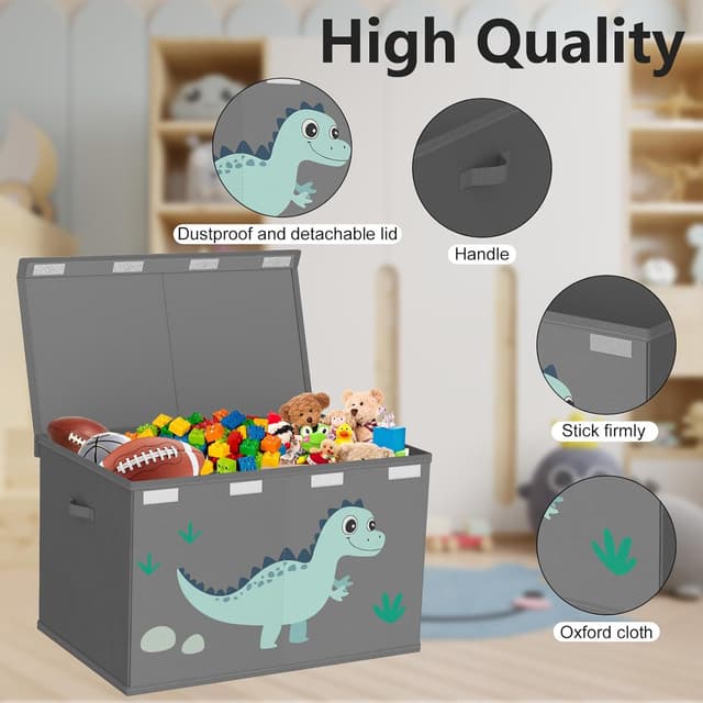 Thumbnail 3 de VERONLY Toy Storage Box 1 large fabric organiser