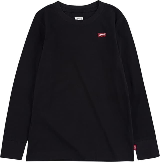 Imagen de Levi's Lvb L/S Batwing Chesthit tee camiseta niño 12 años negra en OfertitasTOP