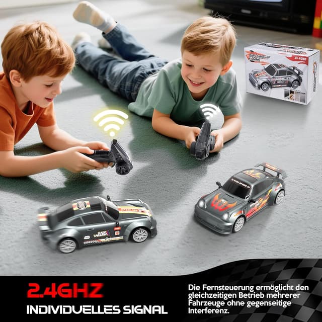 Detalle de HappyGoLucky Mini RC Drift Auto 1:24