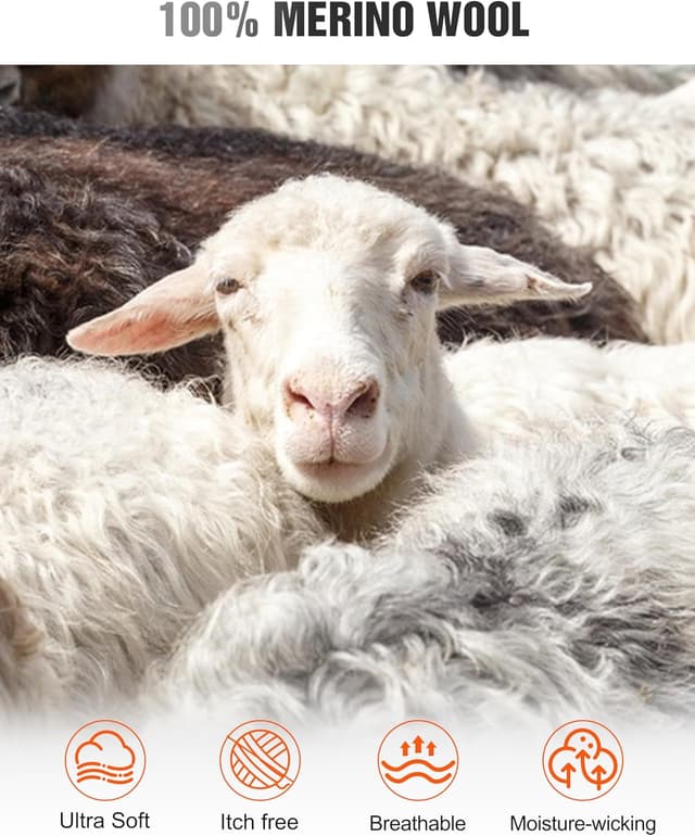 Thumbnail 2 de YESWEL Merino Wool Thermals Men Set 180g