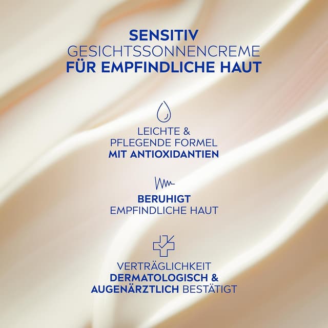Thumbnail 3 de NIVEA SUN Gesicht Sensitiv LSF 50 50 ml