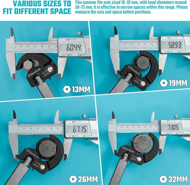 Thumbnail 6 de DURATECH Chiave telescopica per lavabo 10–32 mm, impugnatura 250–430 mm