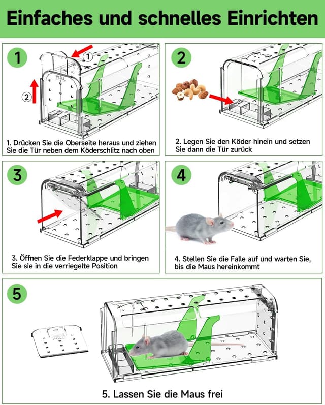 Thumbnail 5 de Lebendfalle Maus 2er Set Hochsensibel