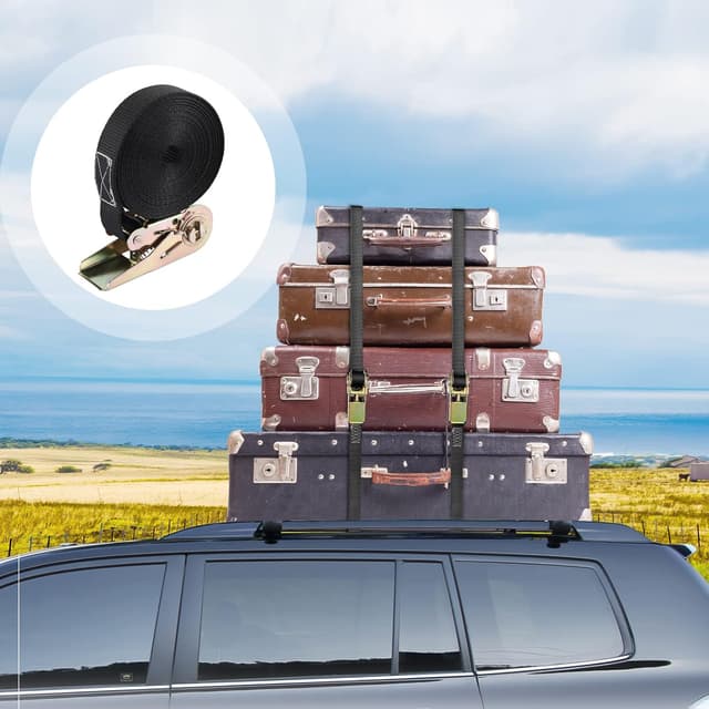 Thumbnail 5 de 10x Spanngurte 800 kg 6 m 25mm