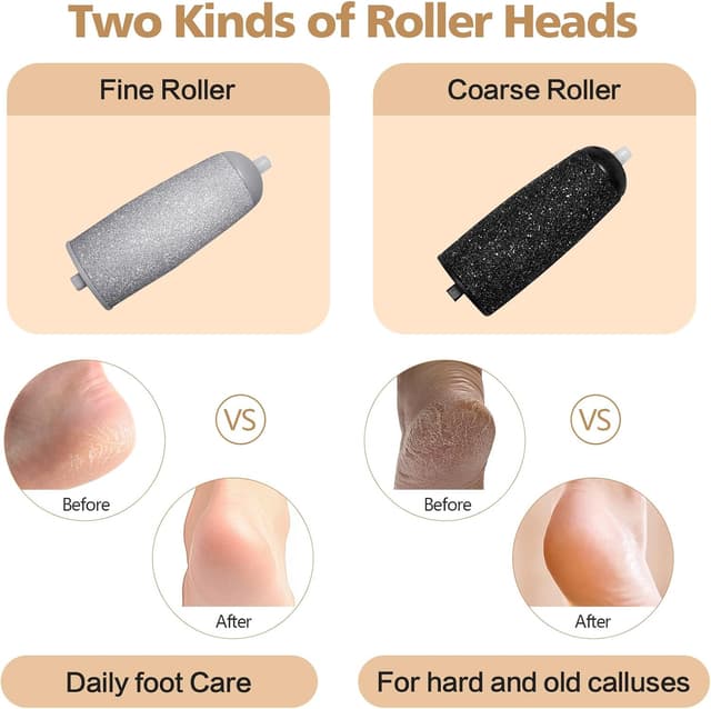 Detalle de Electric foot file for calluses, 2 speeds