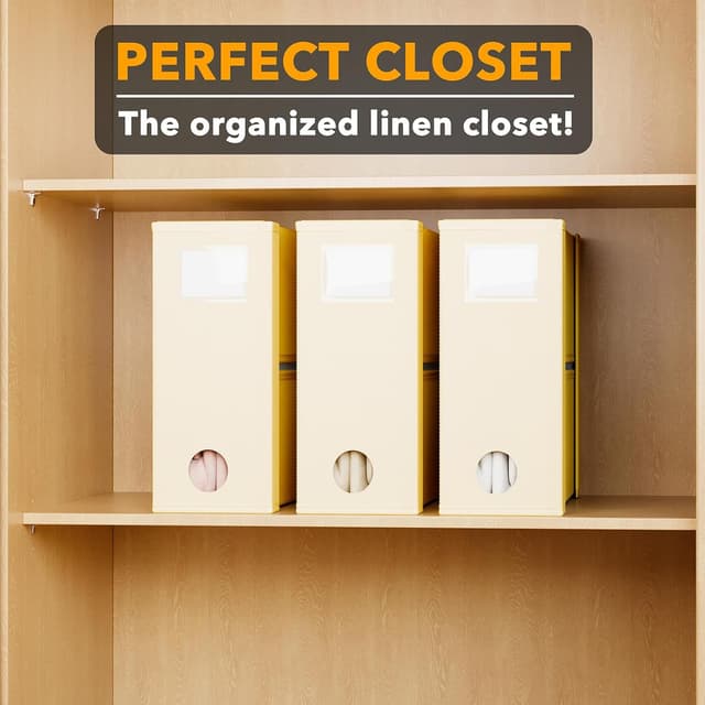 Thumbnail 4 de SpaceAid XL Bed Sheet Organizer 3-Pack