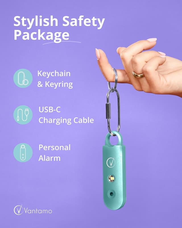 Detalle de Vantamo Allarme Personale Antiaggressione 130 dB