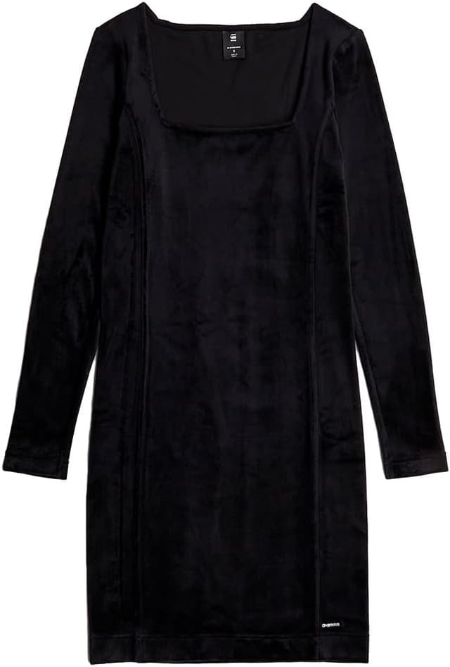 Detalle de G-Star Damen Velvet Slim Dress Casual Dress