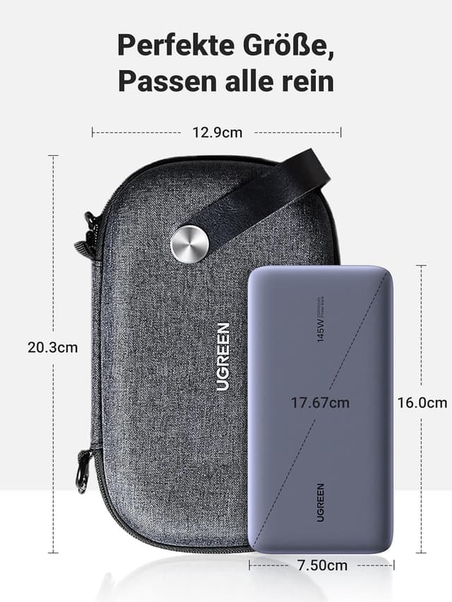 Detalle 2 de UGREEN Kabeltasche Elektronik Organizer