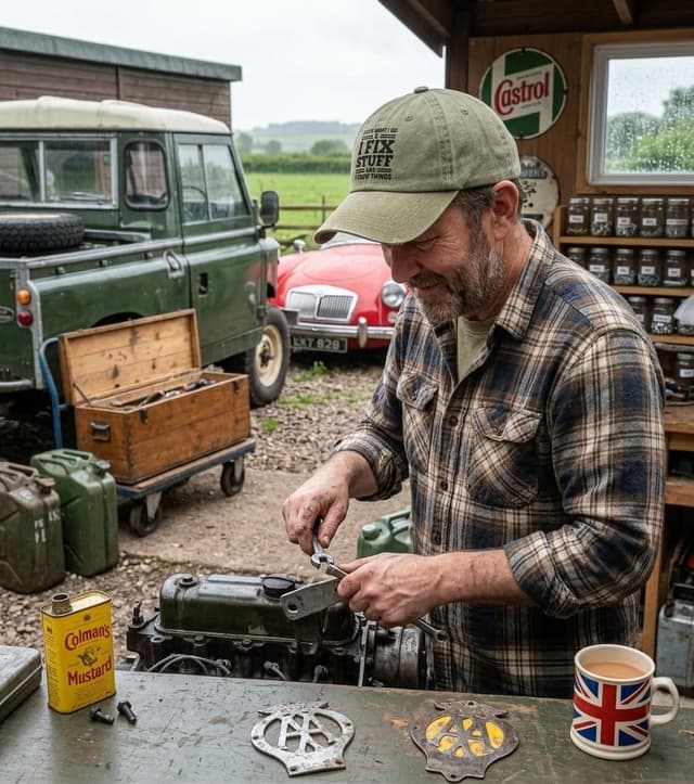 Detalle 2 de Jeasona baseball cap for men in 100% cotton, one size with funny printed letters