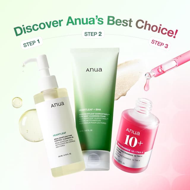 Detalle 2 de Anua 3-Step Glass Skin Set Niacinamide