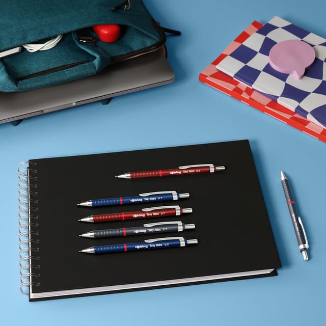 Detalle de rOtring Tikky Portaminas Retro 0.7 mm 12 unidades ✏