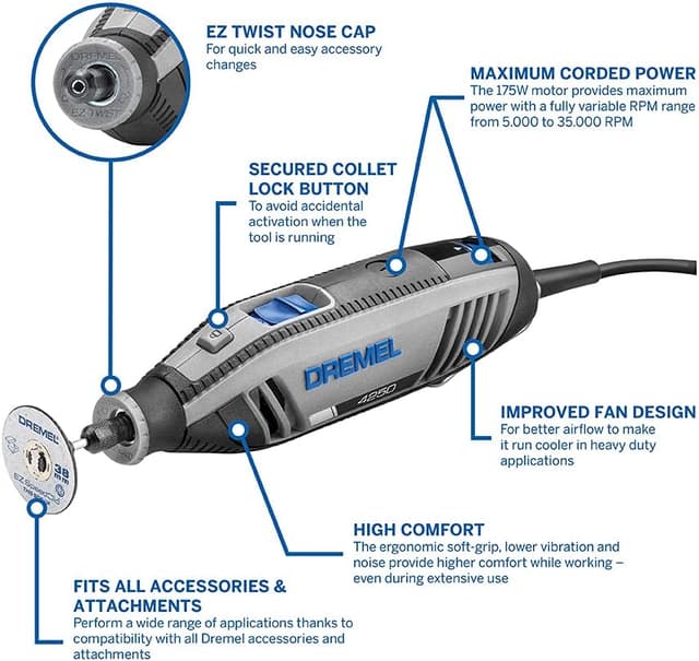 Thumbnail 1 de Dremel 4250 outil rotatif 175 W đź›