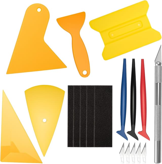 Imagen de VINATO Set 10 raschietti per pellicole auto en OfertitasTOP