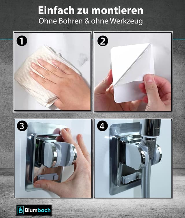 Thumbnail 4 de BLUMBACH Duschkopfhalterung 14 kg