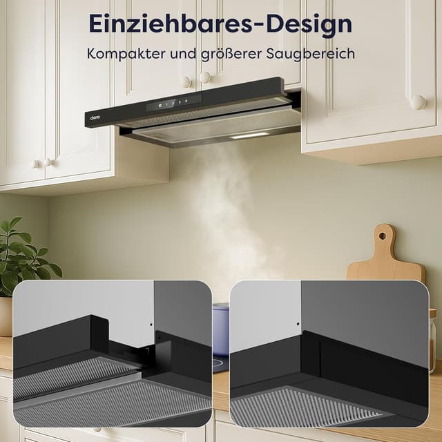 Detalle 2 de CIARRA CBCB6909A Dunstabzugshaube 600 m³/h