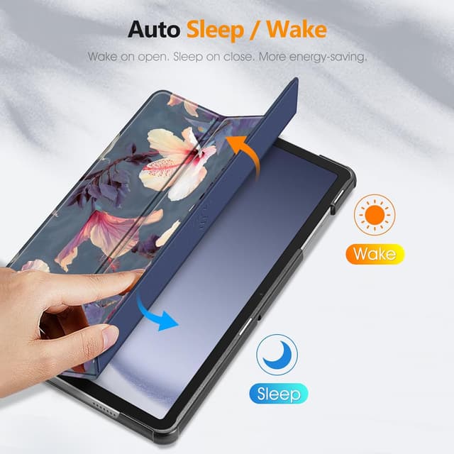 Detalle de Coque FINTIE pour Samsung Galaxy Tab A9 Plus 11 pouces (2023) avec écran trempé et support rabattable