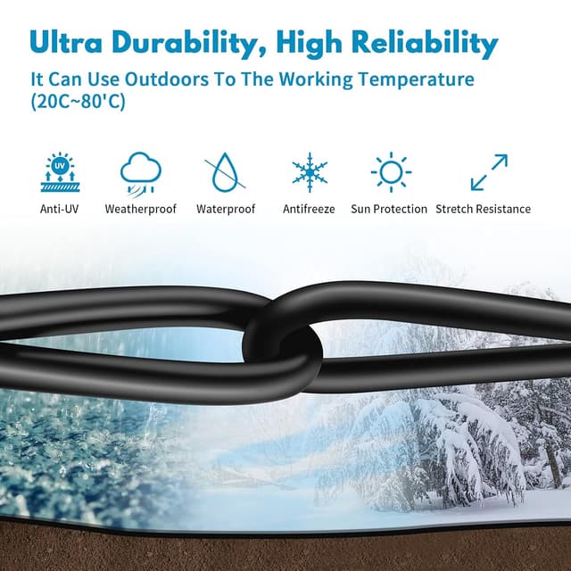 Thumbnail 3 de Vabogu Cat 8 Ethernet Cable 6FT 🔌