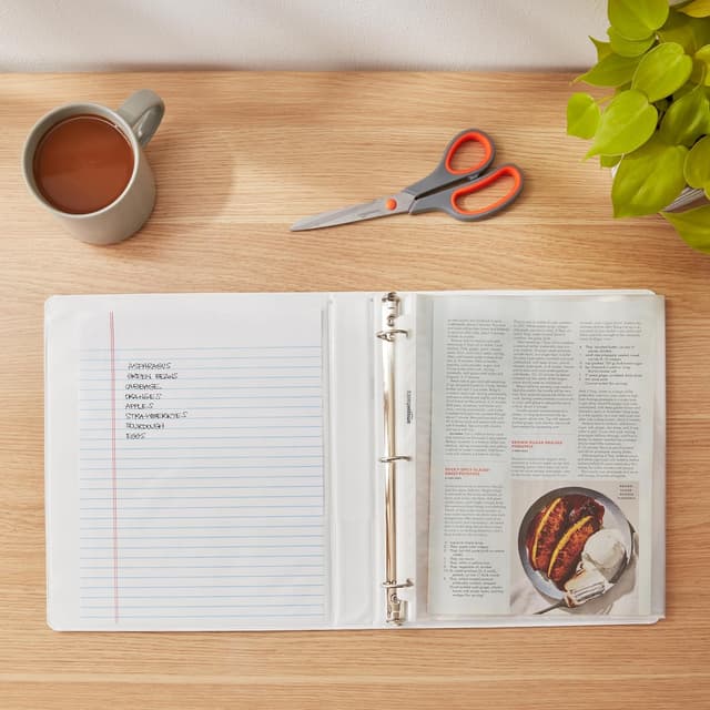 Thumbnail 5 de Amazon Basics 3-Ring Binder, 1-Inch, 4-Pack