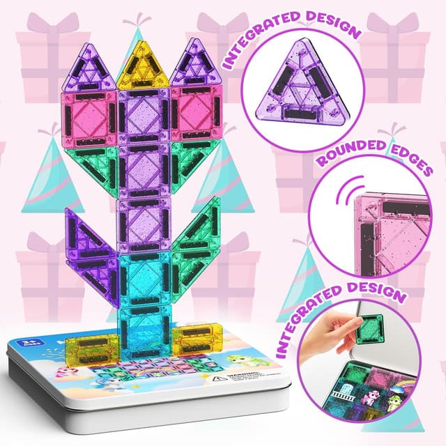 Thumbnail 5 de ACELIFE Magnetische Bausteine 60 Teile 🧩