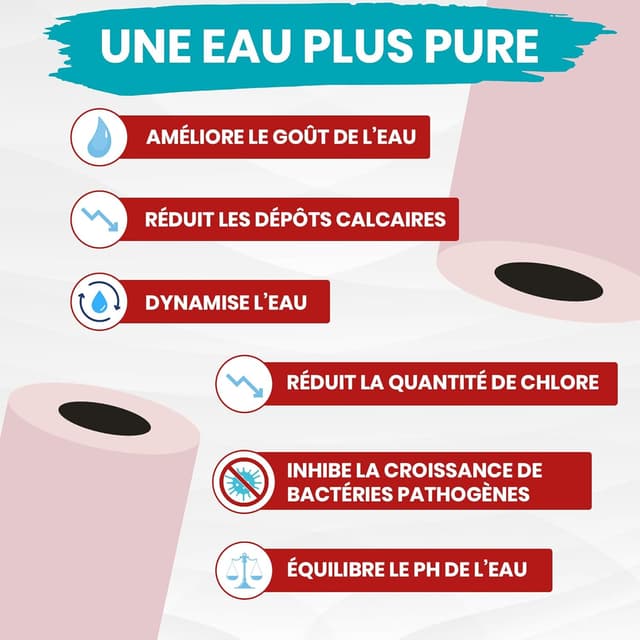 Thumbnail 1 de 50 Perles céramiques EM roses pour purifier l’eau 🫧