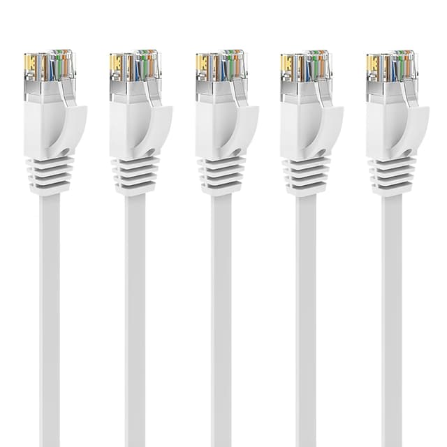 Detalle 2 de Ercielook LAN-Kabel 20 m CAT6 High Speed mit Kabelclips (RJ45) für PS5/PS4, Router, Modem, TV, Switch & Laptop