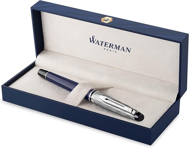 Imagen de Waterman Expert Roller en Azul Metalizado con Estuche en OfertitasTOP